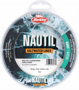 Fluorocarbon Berkley Nautil Boat Shock Leader 36kg/ 79,4lb/ 0,90mm/ 30m