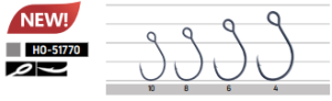 Haczyki Owner 51770 S-55M roz.4/8szt