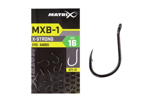 HACZYK Matrix MXB-1 X-STRONG EYED - BARBED rozm. 18