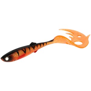 Przynęta gumowa Mikado Sicario Pike Tail 18cm 30g Orange Perch 2szt