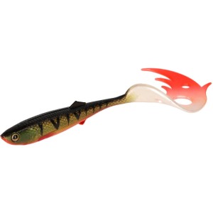 Przynęta gumowa Mikado Sicario Pike Tail 18cm 30g Bloody Perch