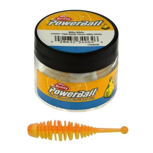 Gumy Berkley PowerBait Naiad 5cm - FLUO ORANGE / SUNSHINE YELLOW