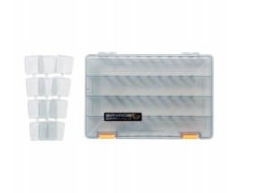 Pudełko na przynęty Savage Gear Lurebox 5B Smoke 27.5cm x 18cm x 4.5cm