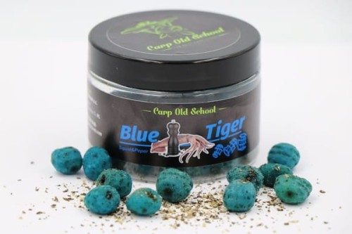 ORZECH TYGRYSI Carp Old School BLUE TIGER 150ml squid &amp; black pepper