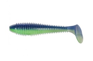 Przynęta gumowa KEITECH SWING IMPACT FAT 3,3" LT#23 Blue Chartreuse 1szt 