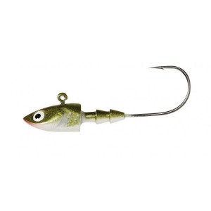 Główka jigowa Berkley PowerJig Deep Jig 3/0/14g- Olive Pearl (3szt.)