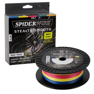 Plecionka SpiderWire Stealth Smooth x8 18.0kg 0.19mm/600m- Multikolor