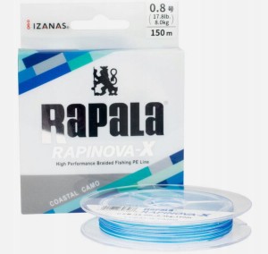 Plecionka Rapala Rapinova - X Coastal Camo 1,2 10 kg