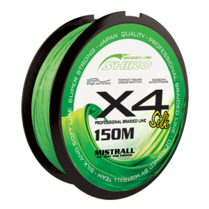 Plecionka Mistrall Shiro X4 Silk zielona  0,13mm  150M  11.2Kg