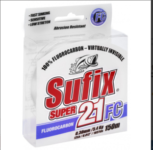 Fluorocarbon Sufix  100% Super 21 Clear 0,35mm 150m
