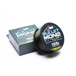 Żyłka Nash Bullet Mono 0,37mm 15lb 1000m Green