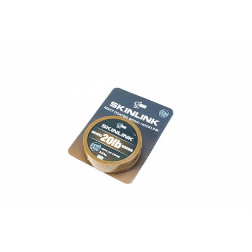 Plecionka Nash Skinlink Semi Stiff 20lb Gravel Brown