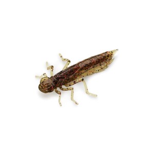 Przynęta gumowa FishUp Dragon Fly 1.7" #045 Green Pumpkin/Red & Black/ 1 szt.
