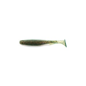 Przynęta gumowa FishUp U- Shad 4" #017 Motor Oil Pepper/ 1 szt. 