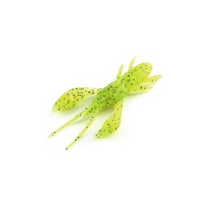 Przynęta gumowa FishUp  Real Craw 1,5" # 055 Chartreuse/Black/ 1 szt.
