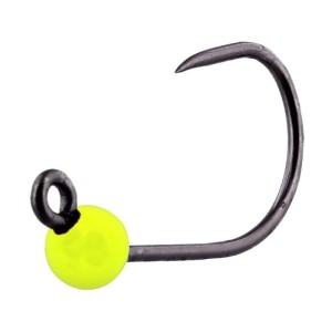 Główki Westin Softlure Single Hook W. Tungsten #8/1g- UV Yellow 5pcs.
