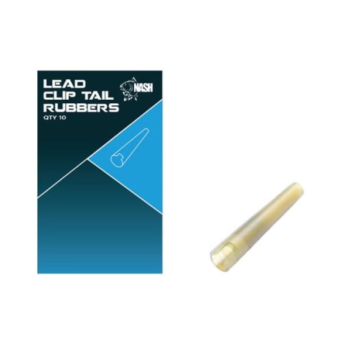 Zabezpieczenie bezpiecznego klipsa Nash Lead Clip Tail Rubbers