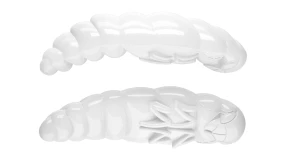 Przynęta gumowa Libra Lures Largo 35mm 001/ WHITE (bez zapachu)