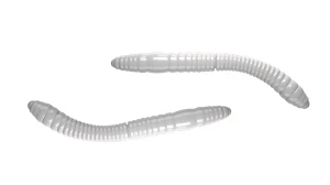 Przynęta gumowa Libra Lures Fatty D’Worm Tournament 5.5cm - 001 /WHITE (bez zapachu) 