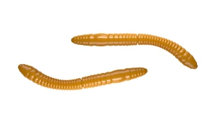 Przynęta gumowa Libra Lures Fatty D’Worm Tournament 5.5cm - 008 /DARK YELLOW (bez zapachu)