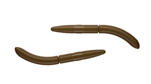 Libra Lures Fatty D’Worm 6.5cm - 038 / BROWN (bez zapachu)