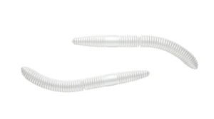 Libra Lures Fatty D’Worm 7.5cm - 04 / SILVER PEARL (bez zapachu)