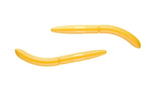 Libra Lures Fatty D’Worm 7.5cm - 008 / DARK YELLOW (bez zapachu)