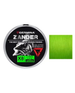 Plecionka GERMINA Zander Spinn Braid X8 0,12mm- 150m