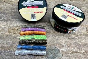 Przynęta gumowa Great Fish GF2 Shrimp Scent 60mm /1,8g-  Multicolor I 24szt. 