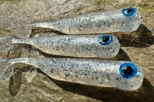 Przynęta gumowa Great Fish GF1No Scent 49mm/1g-White Pearl 10szt.