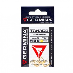 Haczyki Germina Hook Tanago Gold- Nr 12