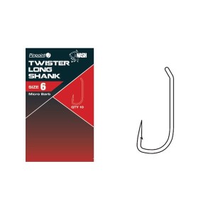 Haki Nash Twister Long Shank rozmiar 4
