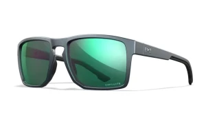 Okulary Wiley X Founder - Captivate Polarized Green Mirror/Matte Graphite