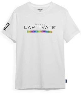 T-Shirt Wiley X White Cotton - Captivate -L