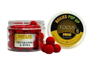 Kulka Pop Up Focus 15mm Truskawka & Ryba