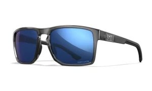 Okulary Wiley X Founder - Captivate Polarized Blue Mirror Grey Gloss Crystal Frame