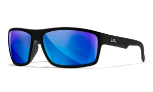 Okulary Wiley X - Peak XL CAPTIVATE™ Polarized Blue Mirror Frame Matte Black