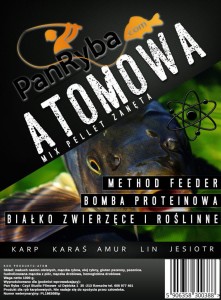 Pellet zanęta Pan Ryba method feeder ATOMOWA