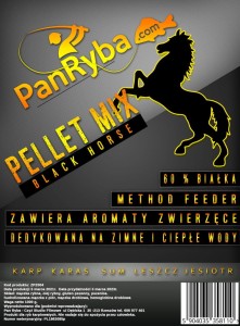 Pellet Pan Ryba method feeder Mix Black Horse 