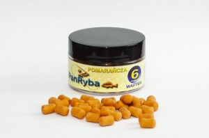 Wafters Pan Ryba  pomarańcza 6 mm.