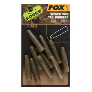Nasadka Fox Edges Camo Power Grip Tail Rubbers, rozm.7 (10szt.)