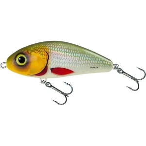 Wobler Salmo Fatso 10cm/48g Floating- Silver Halo 