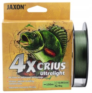 Plecionka Jaxon Crius 4X Ultralight 0,082mm 150m 