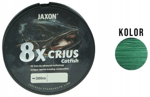 PLECIONKA-JAXON-CRIUS-8X-CATFISH-GREEN-0-37mm-300m.jpg