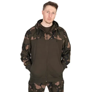 Bluza Fox LW Split Zip Hoody Khaki/Camo - S