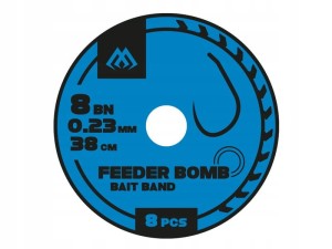 Przypon MIKADO Feeder Bomb  0.18 mm / 38 cm
