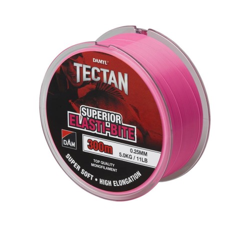 Żyłka DAM Tectan Elasti-Bite Mono 300m 0,20mm 3kg