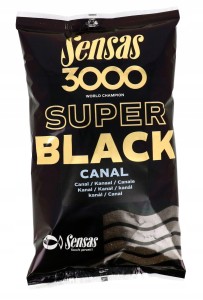 ZANĘTA SENSAS 3000 SUPER BLACK CANAL 1KG