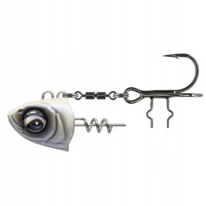 Główka Monster Vertical Savage Gear 40g #1 PEARL WHITE  1 szt.