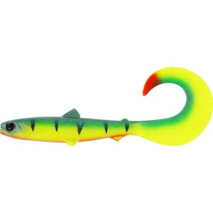 Przynęta Gumowa WESTIN BullTeez Curltail 8cm - Tiger Perch 1szt.
